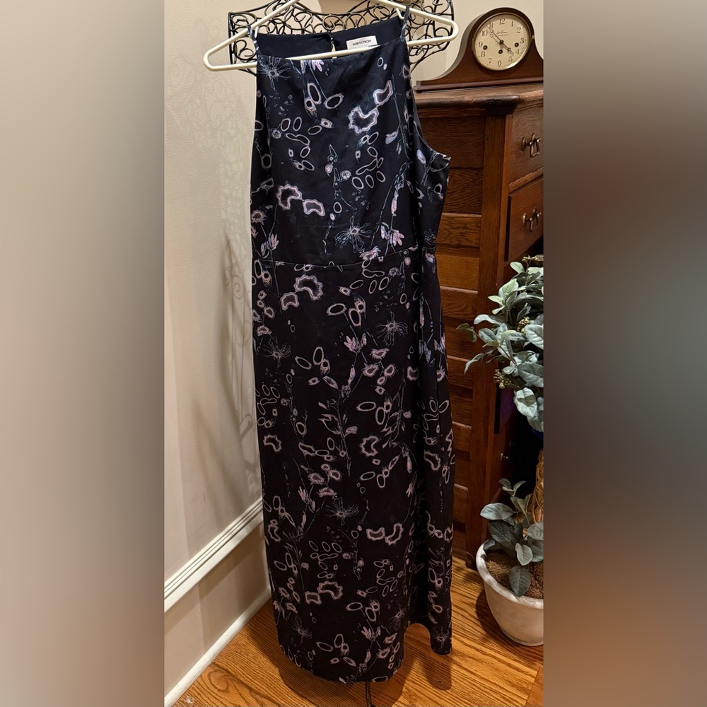 Nordstrom Blue Floral Maxi Dress